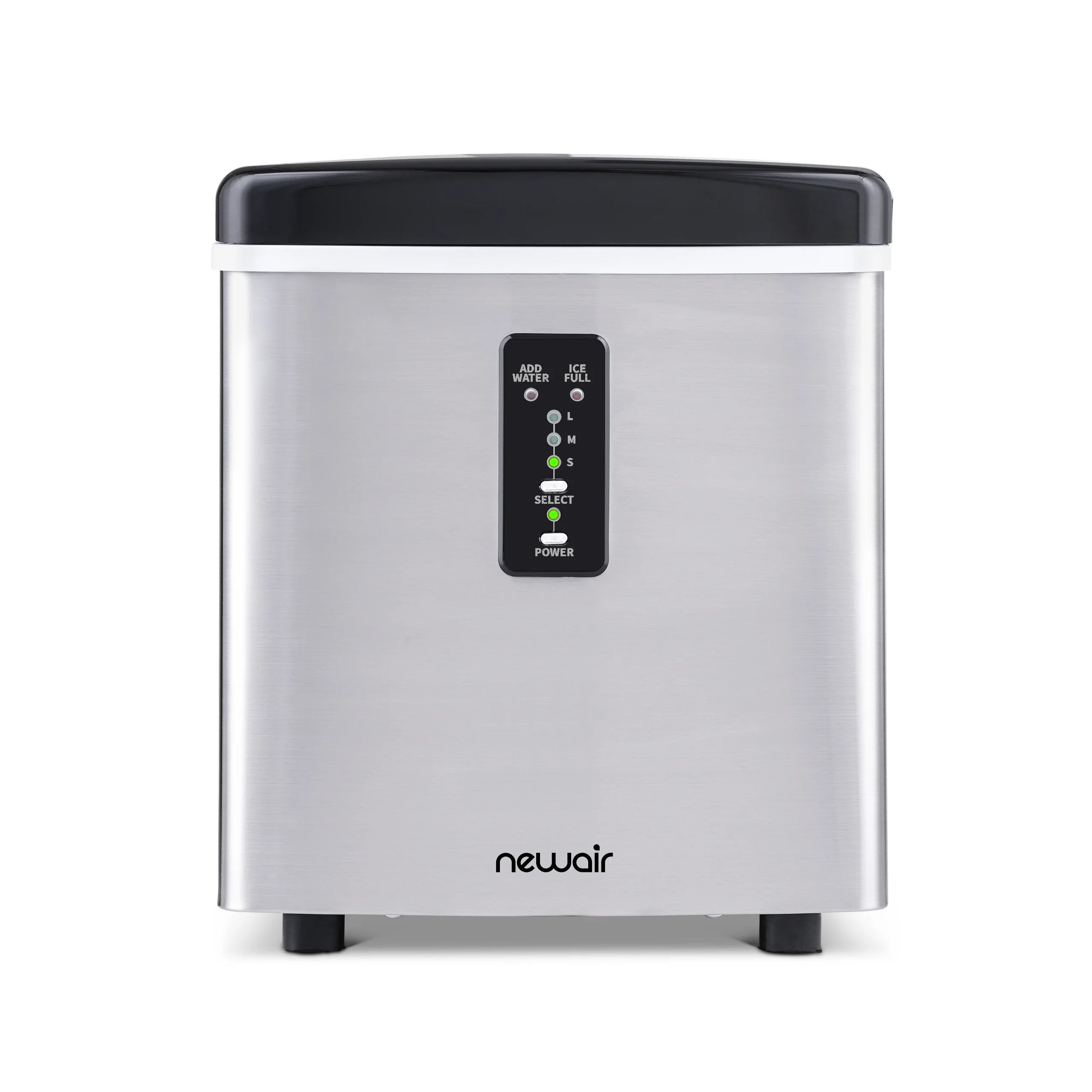 2025 Máquina de Hielo de Encimera Newair® – Cubos de Hielo en Forma de Bala