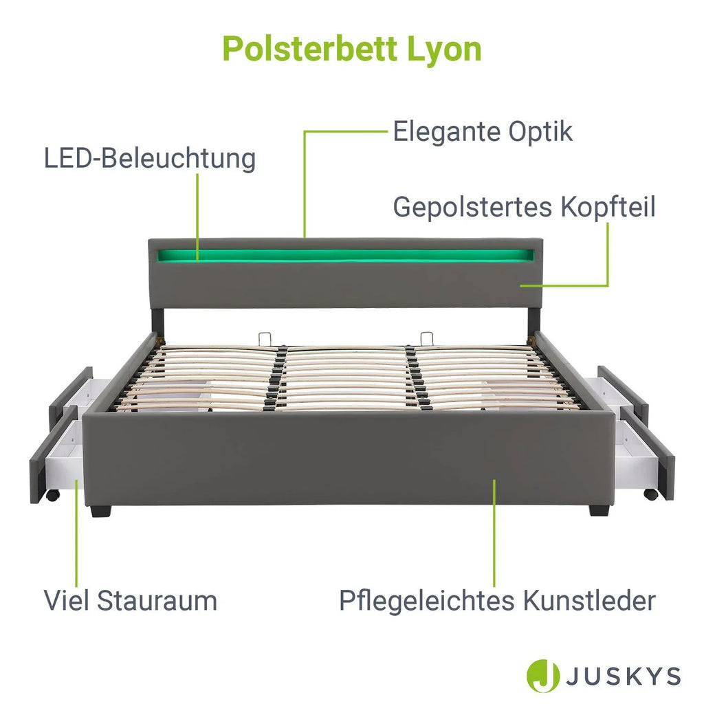 2025 Cama tapizada Lyon