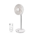 2025 Ventilador Circulador de Aire Rotativo 360° (CF-AC1410WH), Ventilador de Pie con 12 Velocidades