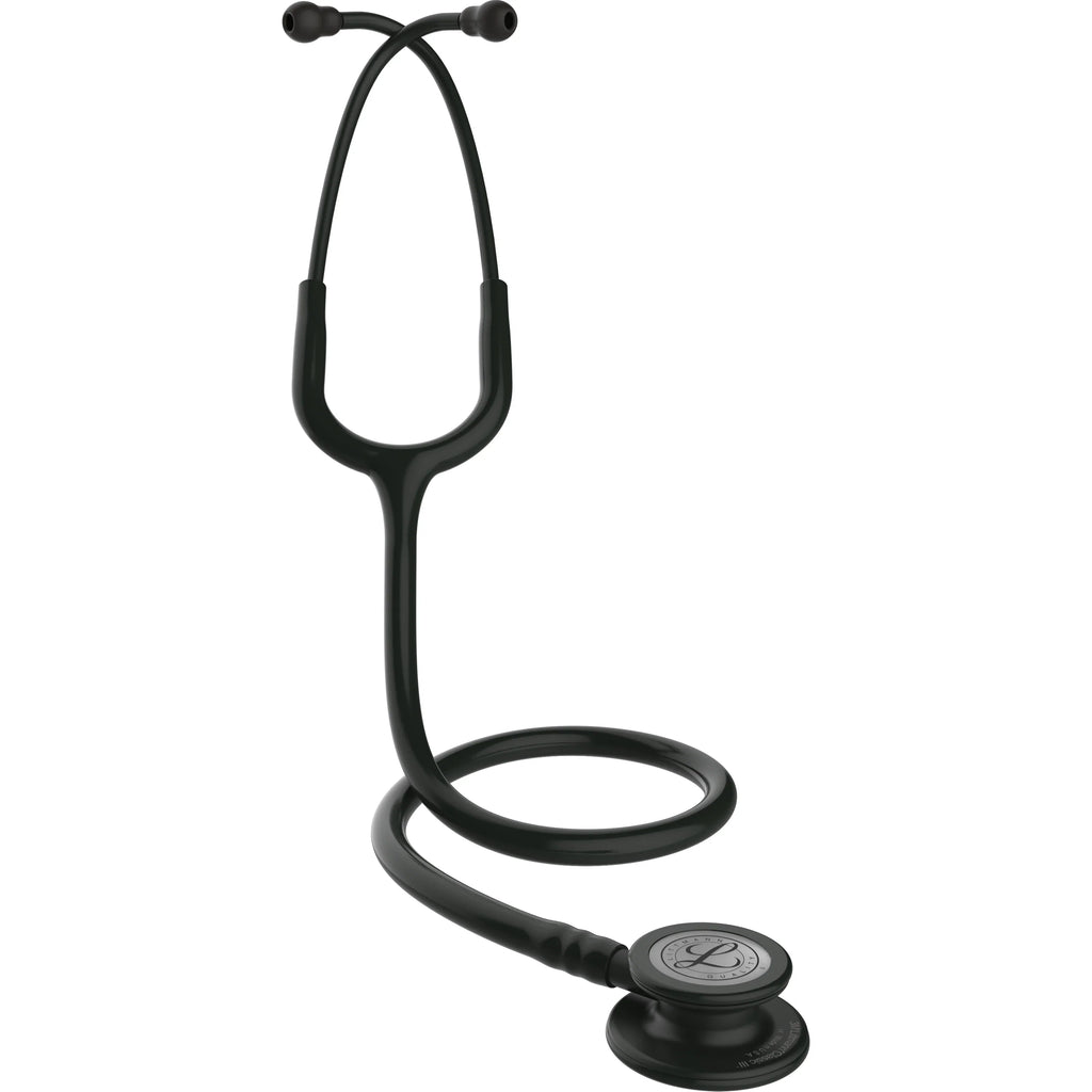 2025 Estetoscopio de Monitoreo Littmann Classic III: Todo Negro 5803 - Grabado adicional