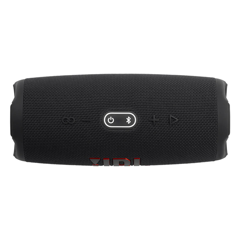 2025 Altavoz Bluetooth portátil resistente al agua JBL Charge 5 con Powerbank – Par (Negro/Teal)