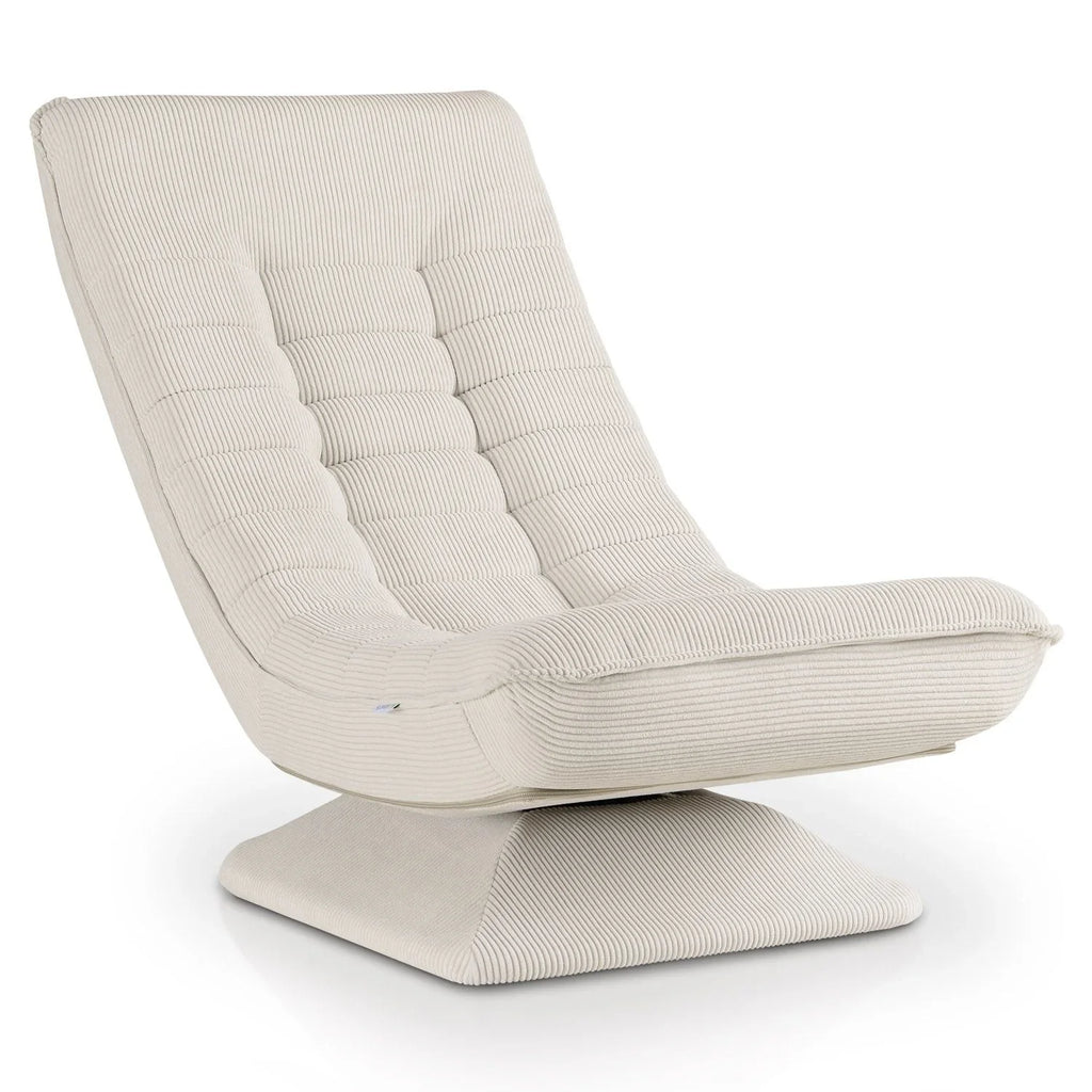 2025 Sillón relax Korsika en terciopelo acanalado