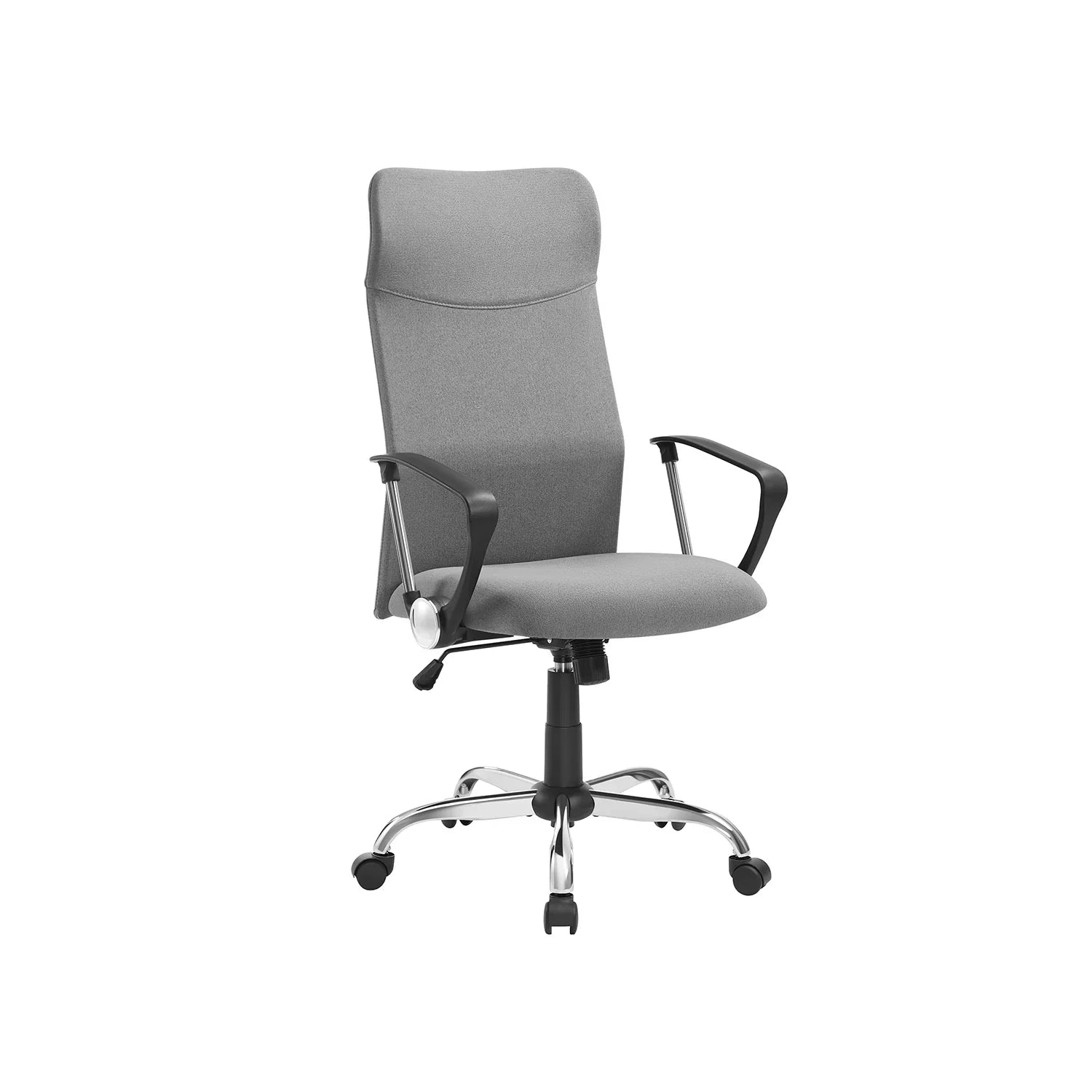 Silla de Oficina de Tela Giratoria y Tapizada