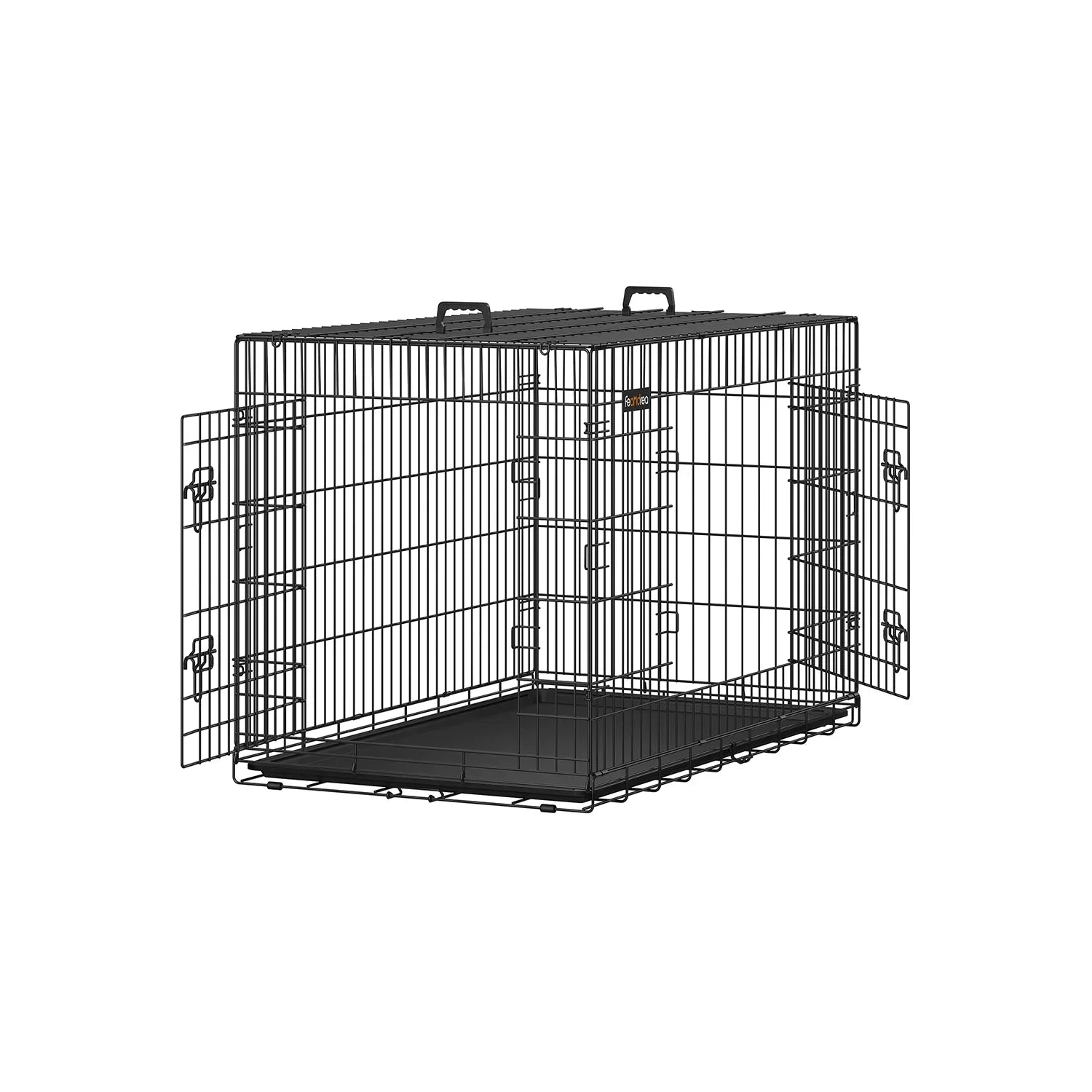Jaula Plegable de Metal para Cachorros
