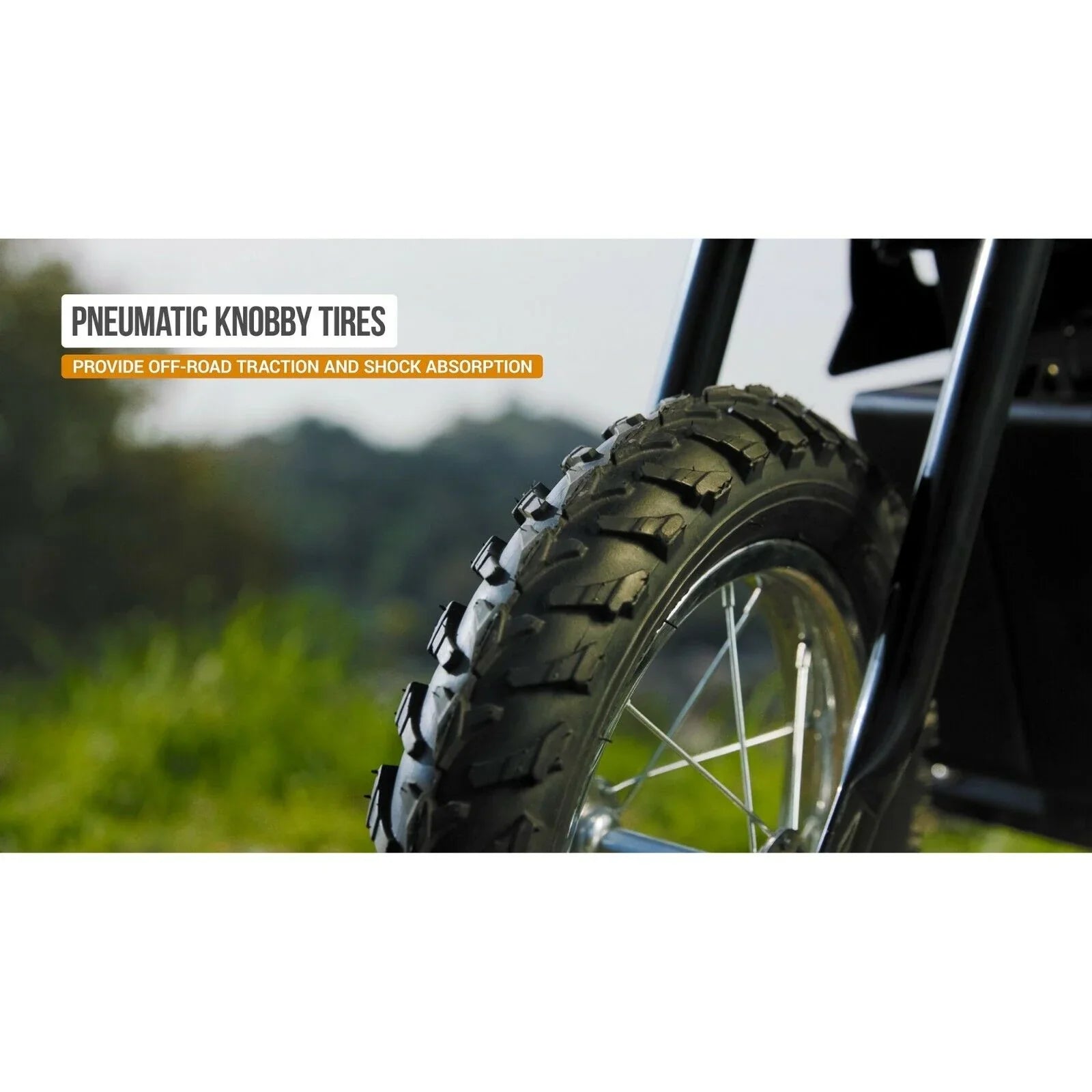 2025 Moto Cross Eléctrica para Niños Razor Dirt Rocket MX125 - Negra