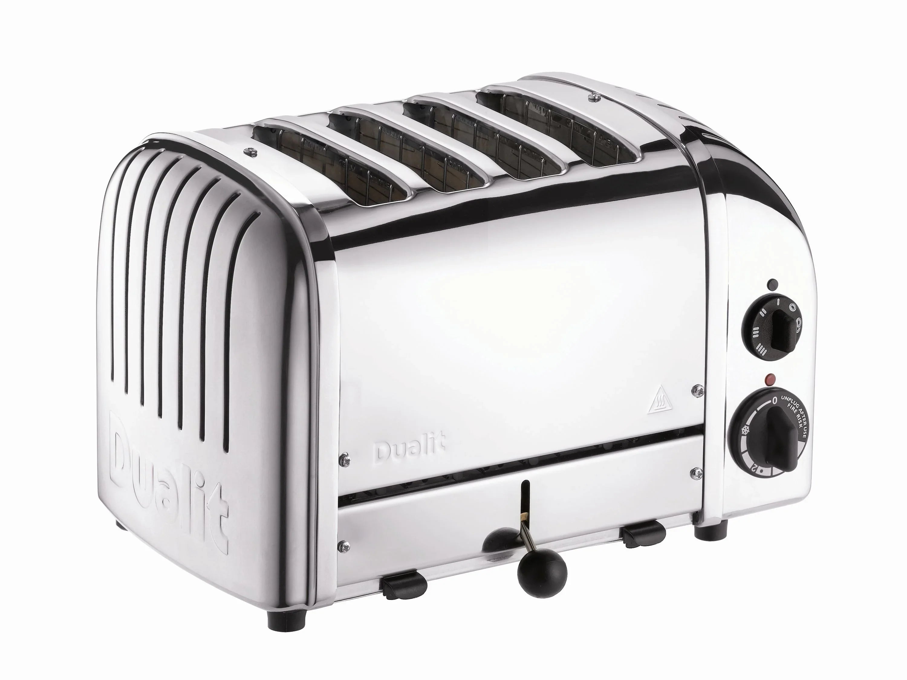 2025 Tostadora Dualit Classic de 4 ranuras – Acabado en metal pulido