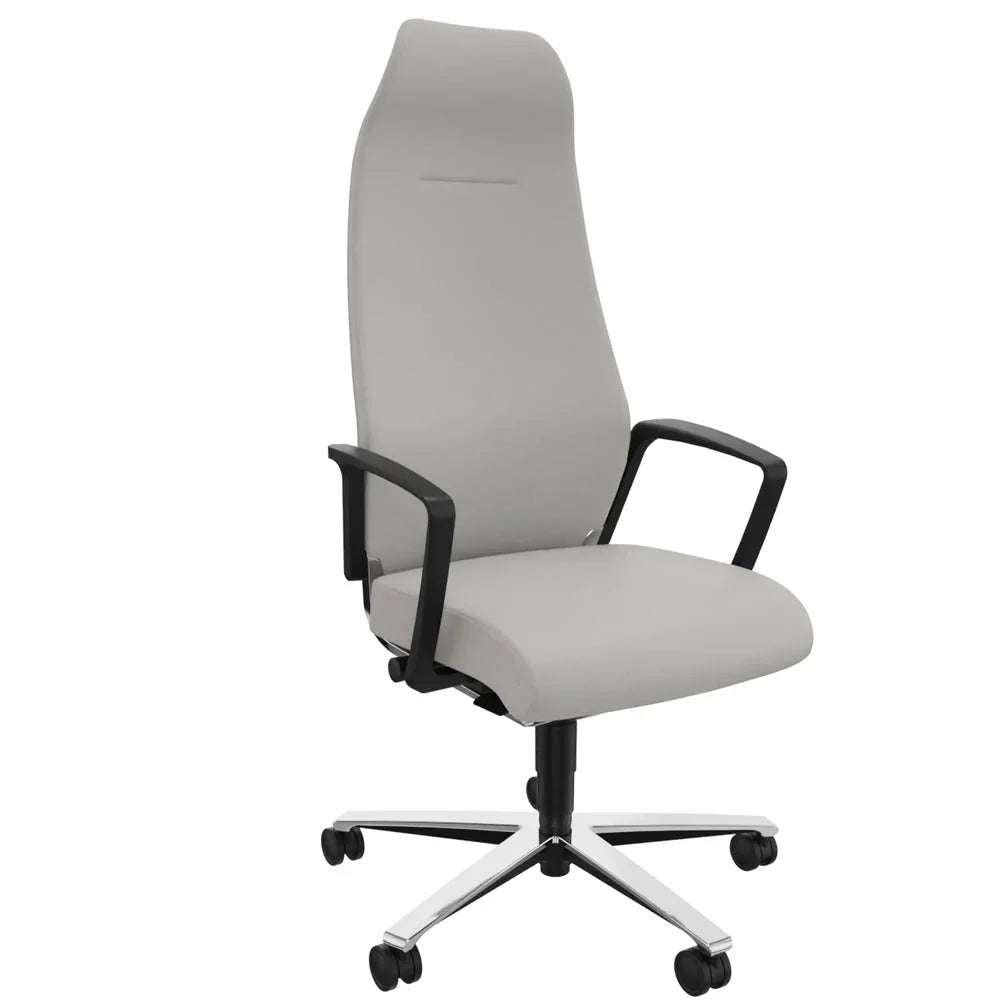 2025 Silla de Oficina Ergonómica Züco Selvio E 0156 Ejecutiva | Respaldo Alto Totalmente Acolchado | Reposacabezas