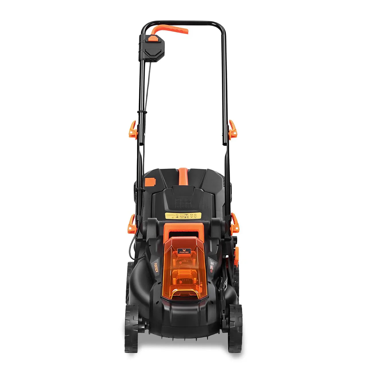 2025 Cortacésped inalámbrico FUXTEC 40V (2x20V) E1RM20 con 2 baterías Li-Ion 20V 2Ah y cargador doble – Ancho de corte 33 cm, altura de corte variable
