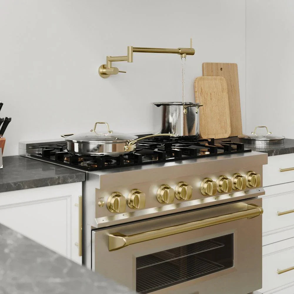 2025 Set de Cocina ZLINE de 10 Piezas en Acero Inoxidable No Tóxico (CWSETL-ST-10)