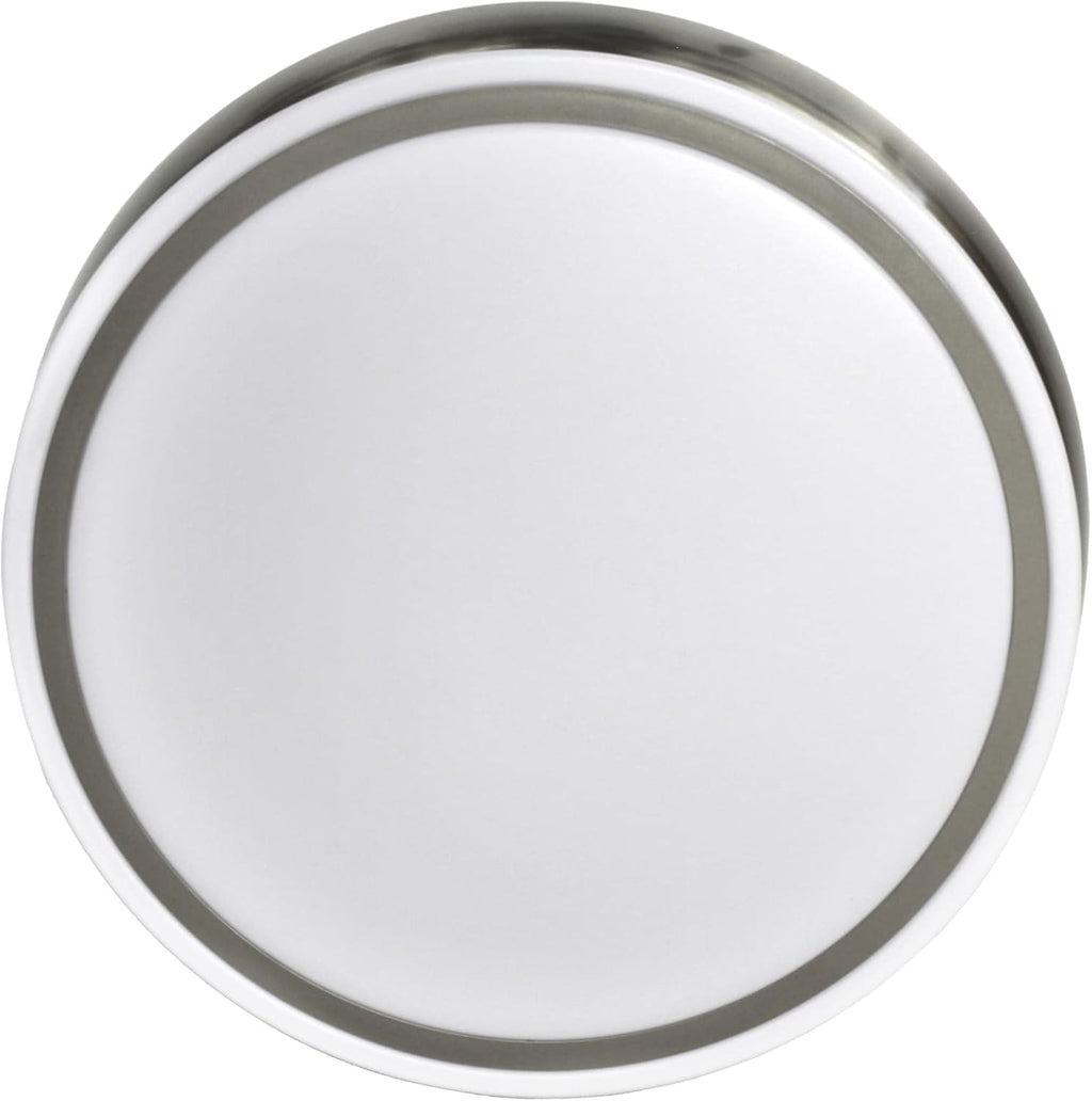 wonderlamp – Ventilador de Techo con Luz LED Pearl Mini, Aspas Retráctiles, Motor DC Muy Silencioso, 3 Temperaturas de Color Regulables, 46W, Blanco