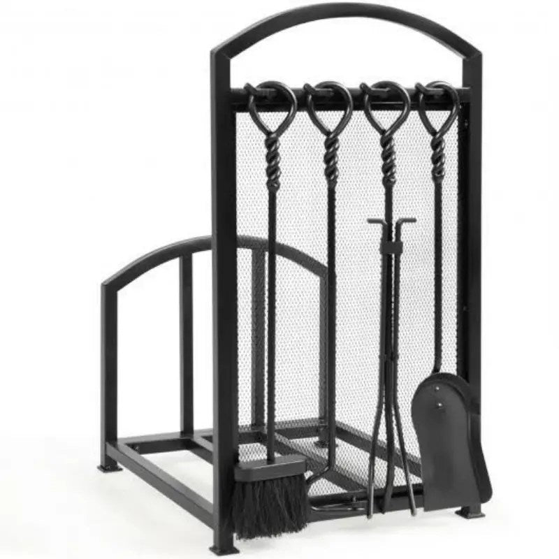 Soporte de leña premium resistente de 69,85 cm