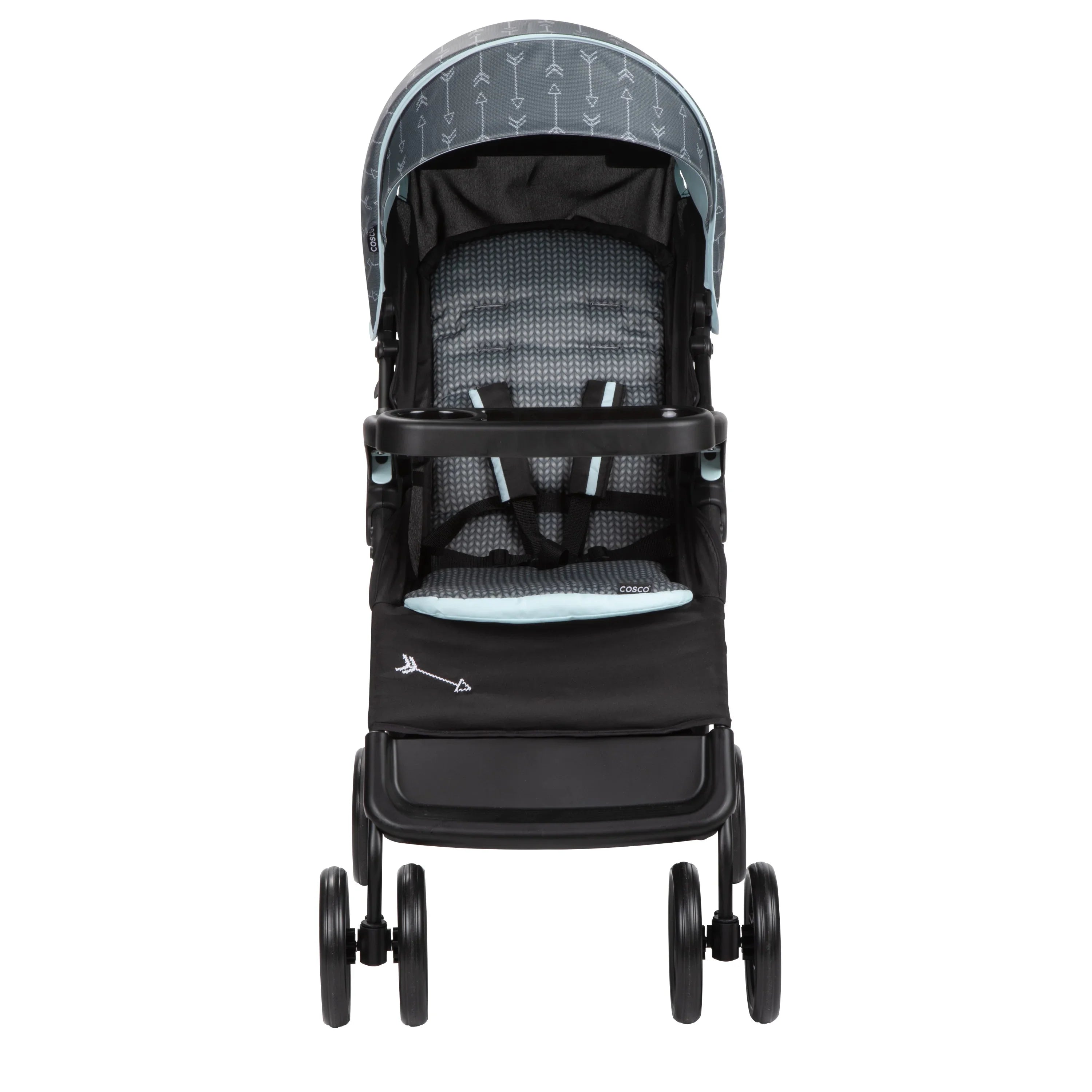 2025 Cosco Kids Lift & Stroll DX Sistema de viaje, flechas grises, para niños pequeños, unisex