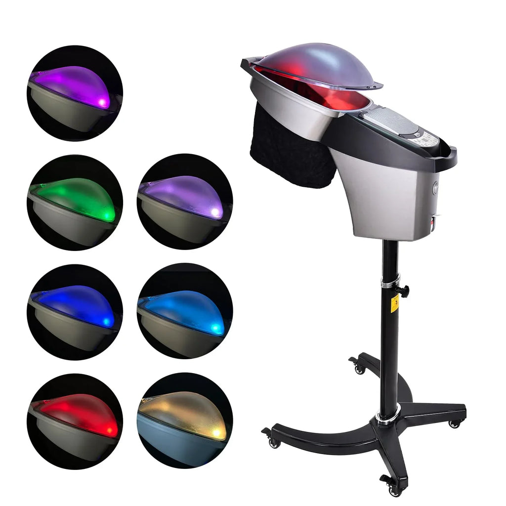 Vaporizador Profesional para Salones de Belleza – Generador de Micro-Niebla con Ozono O3, Acelerador de Coloración y Tratamiento Capilar