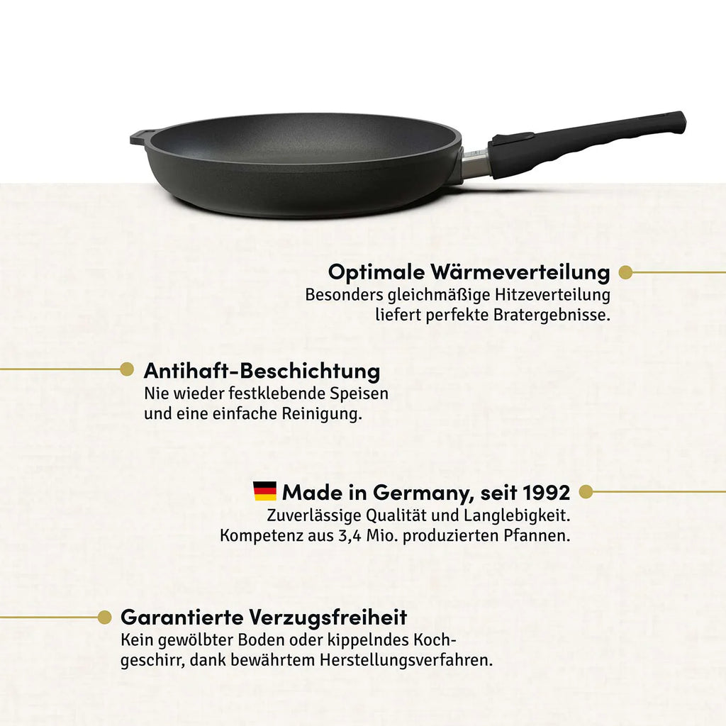 2025 Sartén Ø 20-32 cm con Tapa Opcional