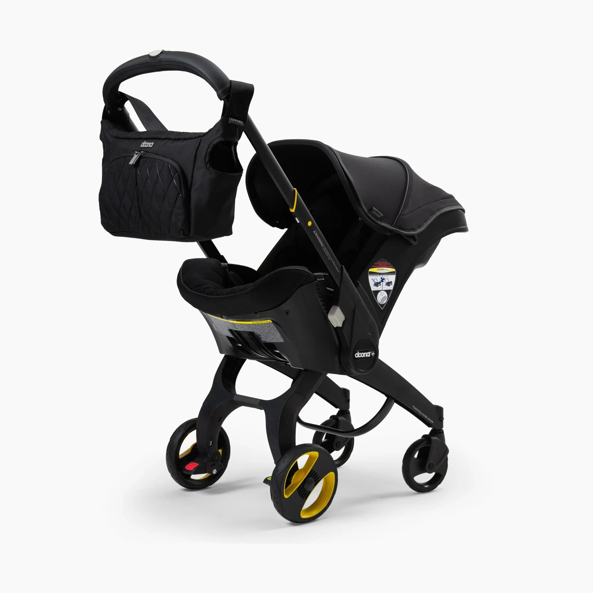 2025 Doona Asiento de Auto para Bebé + Cochecito – Edición Midnight