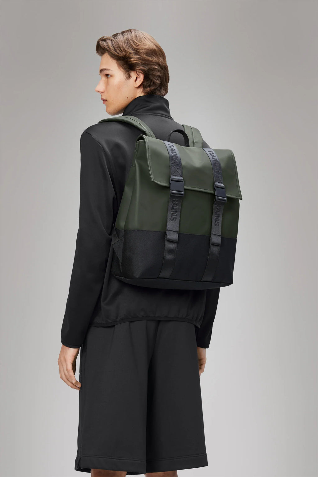 2025 Trail MSN Bag – Mochila Deportiva para Portátil con Estilo de Maletín Escolar – Tejido PU – Para Portátil de hasta 16" – Acolchada y Resistente al Clima