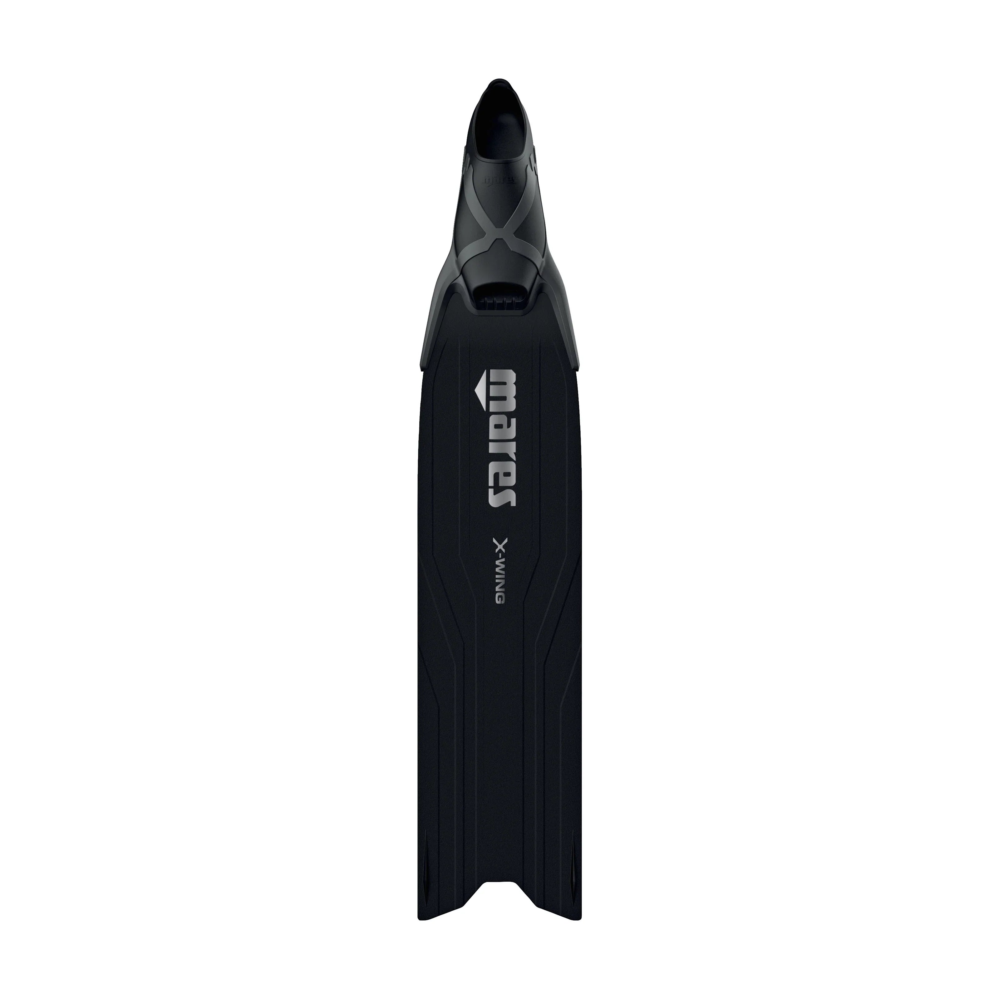 2025 Aletas de apnea X-Wing Pro – Inclinación de 30°, 19 cm de ancho, 71,3 cm de largo, pala cónica de elastómero, punta en V, pala intercambiable, uso pies descalzos