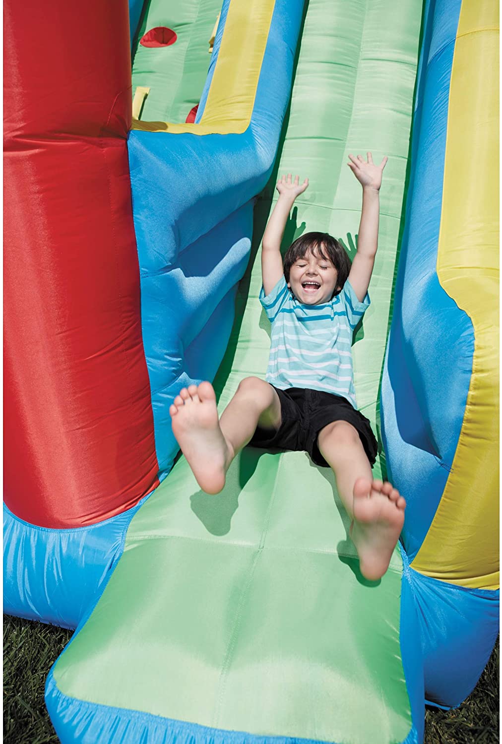 2025 Little Tikes Resbaladilla Inflable Gigante y Salta-Salto