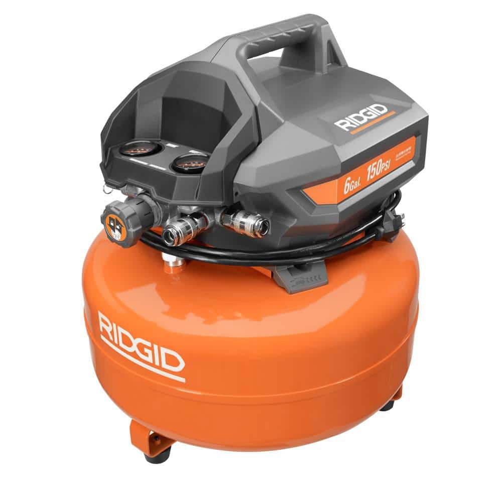 2025 Compresor de Aire Eléctrico Pancake Portátil de 6 Gal. OF60150HB