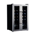 2025 Refrigerador de Vinos Independiente Newair® de Acero Inoxidable – 24 Botellas – 20" con Doble Zona