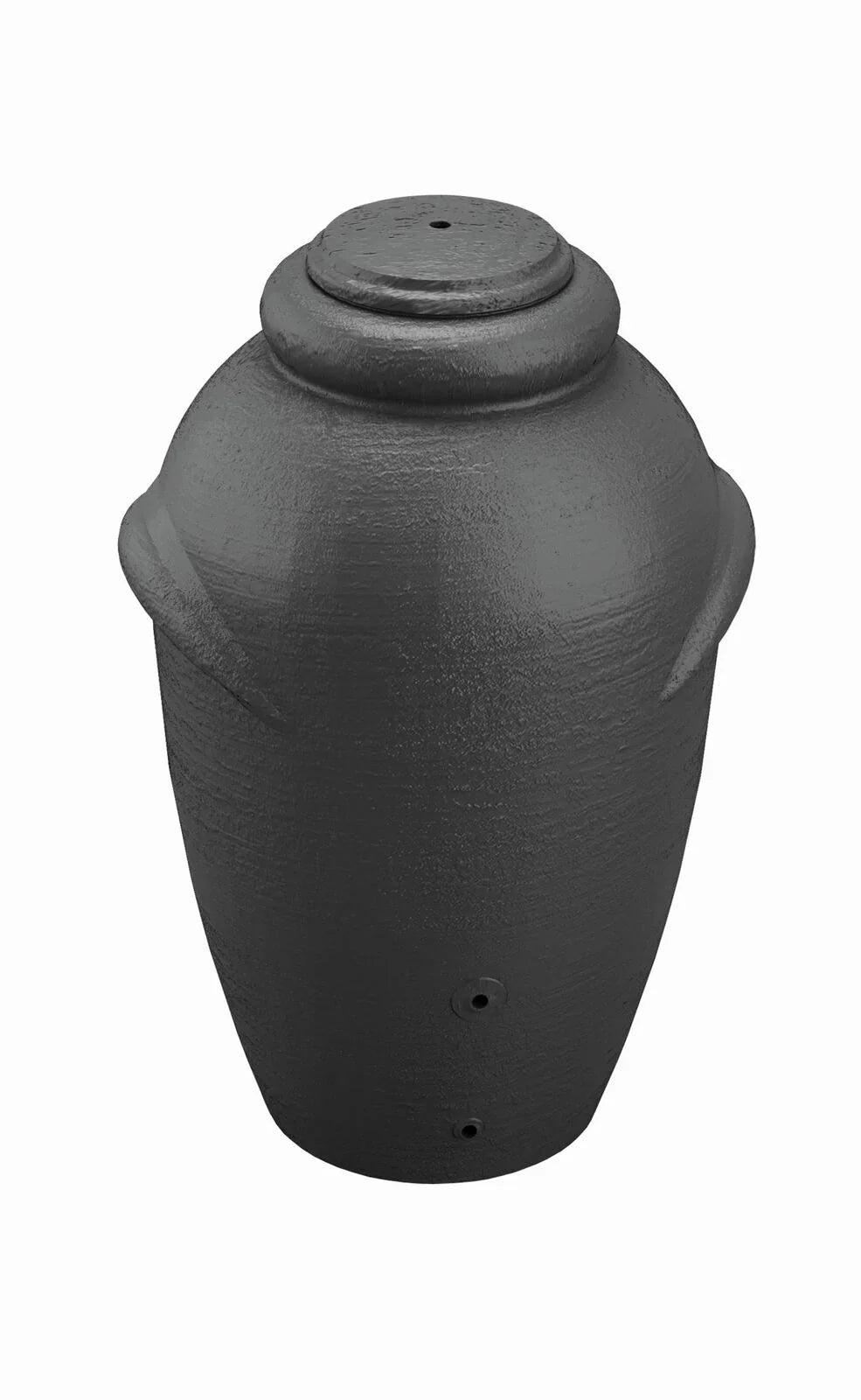 2025 Depósito de Agua de Lluvia AQUA CAN de 210 L Color Gris – Barril Decorativo con Grifo y Kit de Conexión