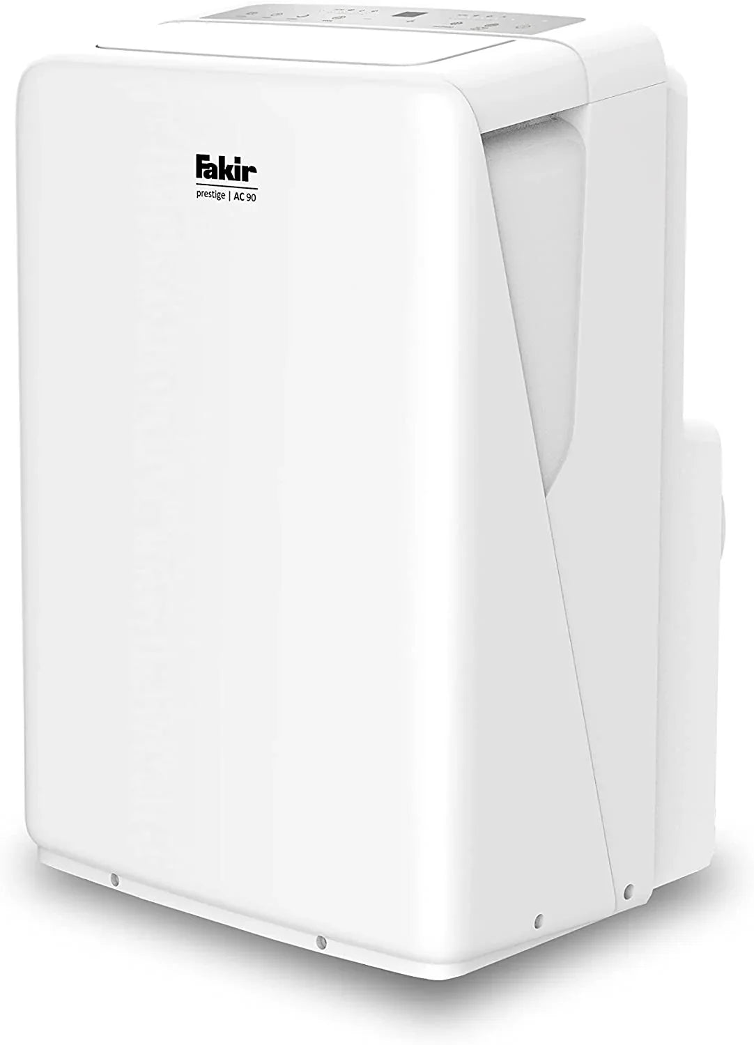 2025 Fakir Prestige AC 90 – Aire Acondicionado Móvil | Enfriador de Aire con 3 Modos de Viento + Función Automática, Temporizador y Control Remoto | Ventilador Auxiliar para Estancias de Hasta 85 m³ | Blanco | 2600 Vatios