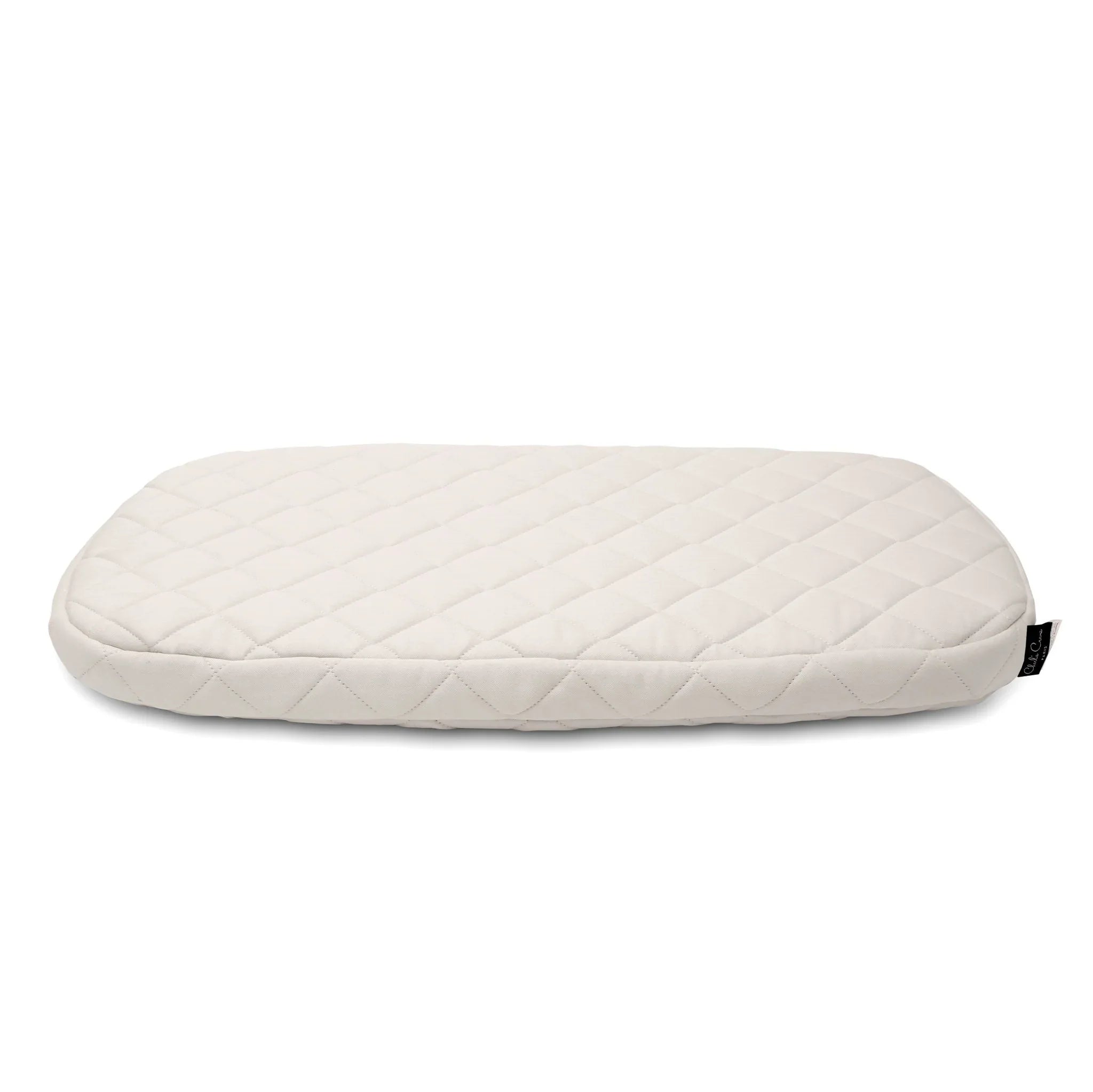 2025 Cuna KUMI de Charlie Crane – Capullo transparente con suave balanceo lateral | Dimensiones 81x56x72 cm | Colchón de espuma incluido | Cordones personalizables | Diseño moderno y minimalista
