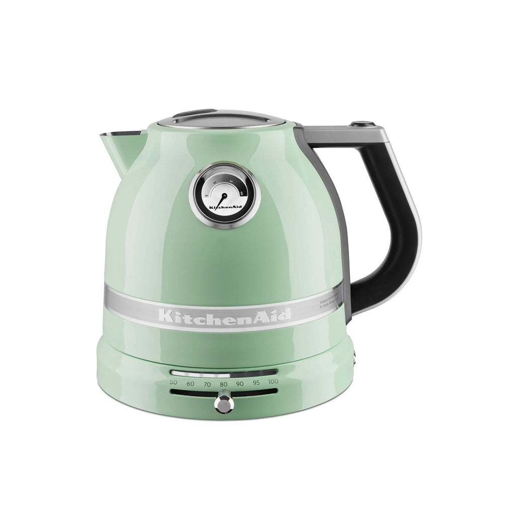 2025 Set de desayuno KitchenAid Artisan con hervidor 5KEK1522, tostadora de 2 ranuras 5KMT2204 y soporte para panecillos