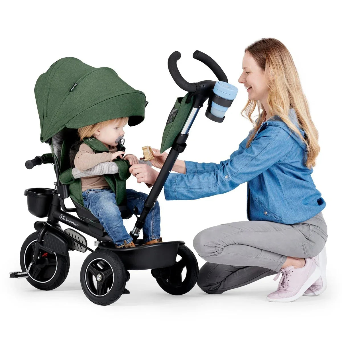 2025 Triciclo evolutivo 5 en 1 Kinderkraft SPINSTEP