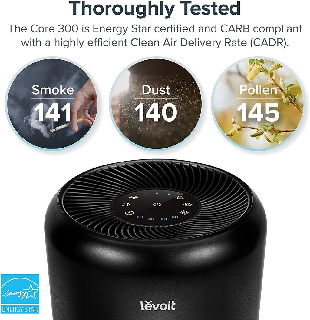 2025 Purificador de Aire Levoit Core 300 con Filtro HEPA Verdadero