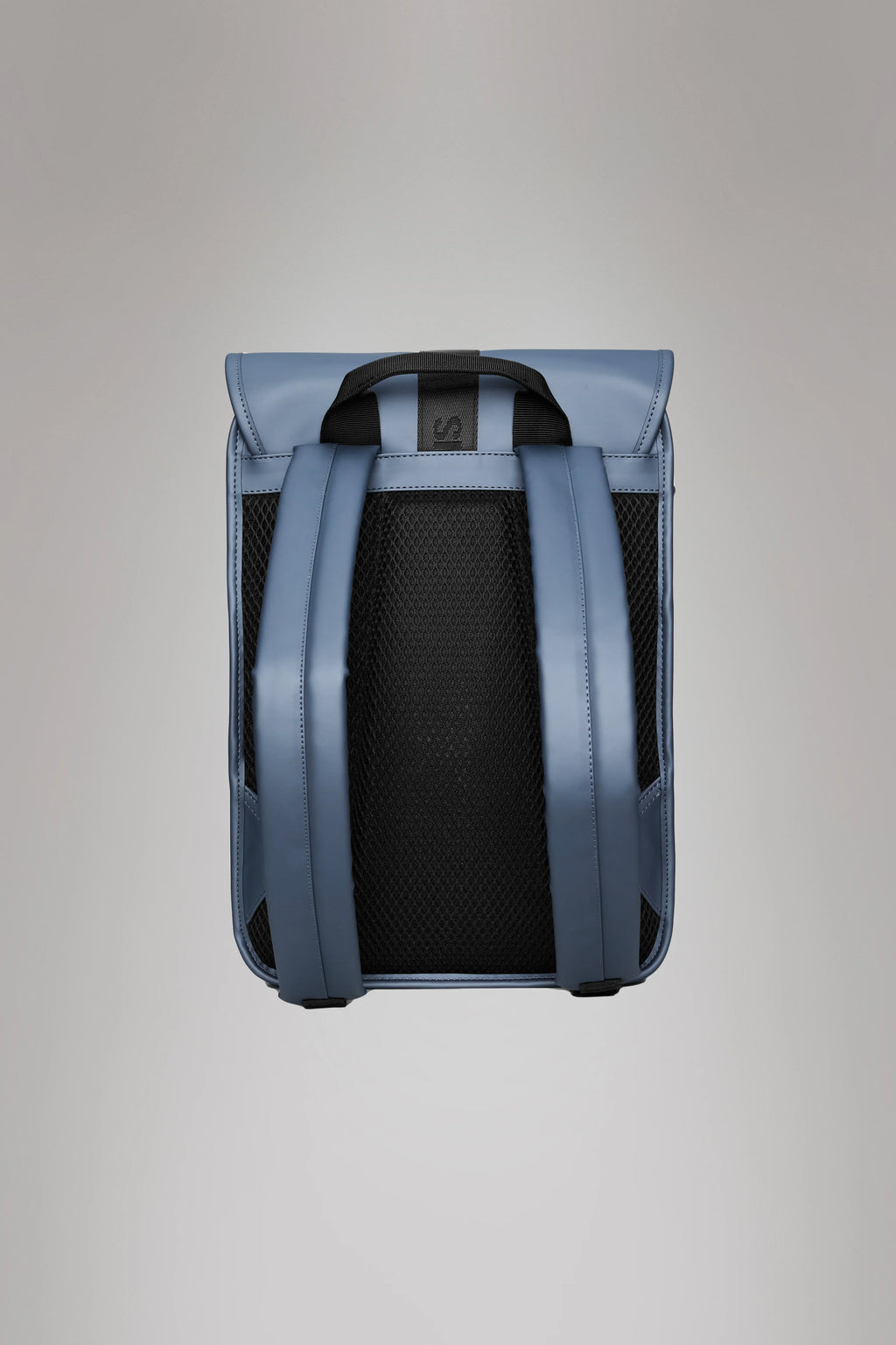 2025 Trail Backpack Mini – Mochila de Día Repelente al Agua (15") con Solapa y Hebilla de Goma – Tejido PU – Compartimento Acolchado para Portátil