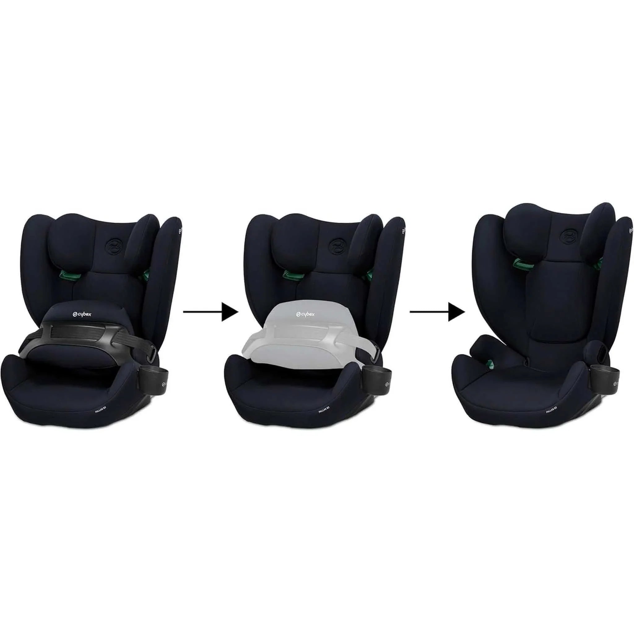 2025 Asiento Auto CYBEX Silver Pallas B2 i-Size ISOFIX Azul Luna-Azul Marino