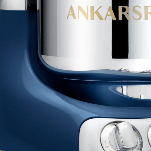2025 Ankarsrum Assistent Original 6230 robot de cocina – 600 W, bol de acero inoxidable de 7 L, Ocean Blue, accesorios versátiles, funcionamiento silencioso