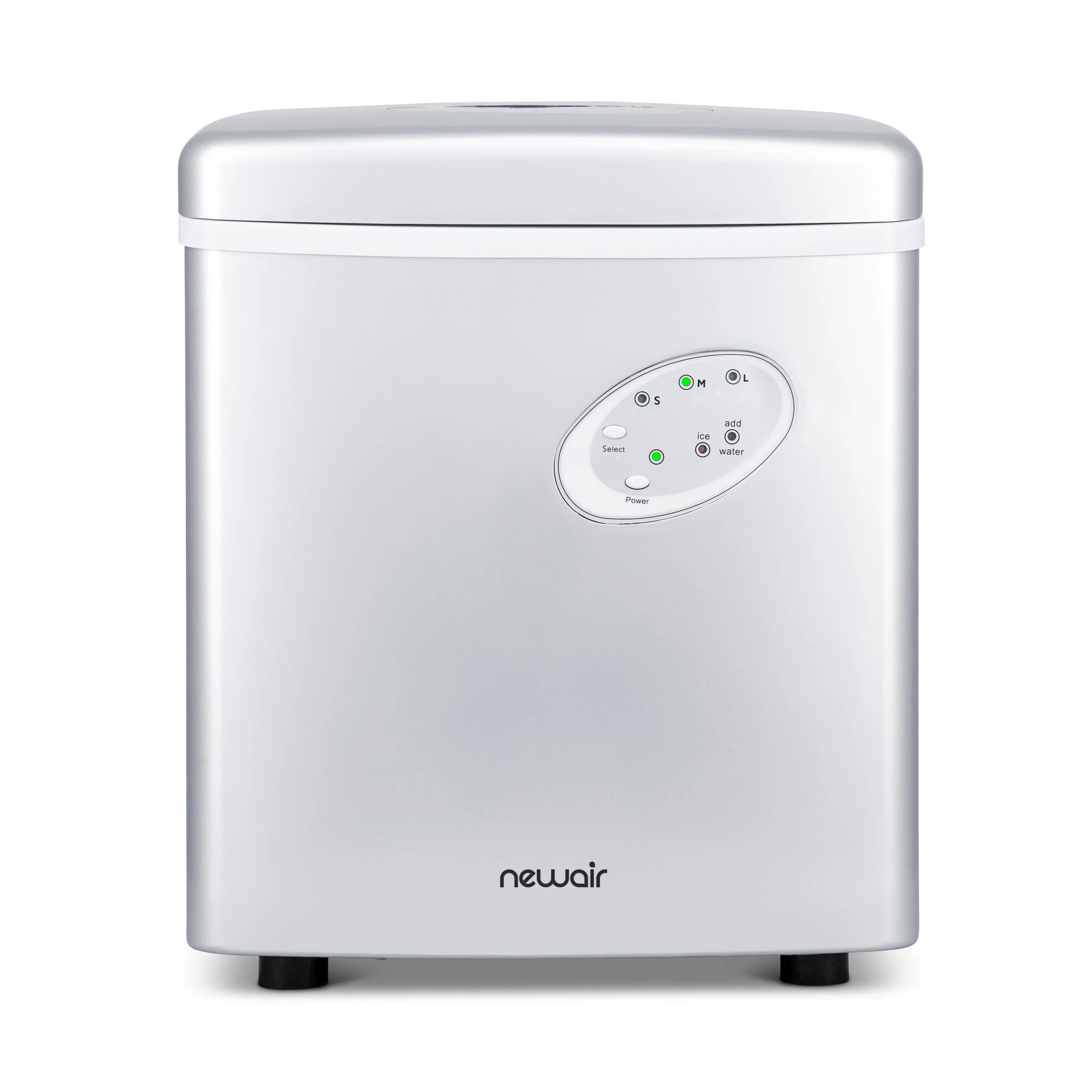 2025 Máquina de Hielo de Encimera Newair® – Cubos de Hielo en Forma de Bala
