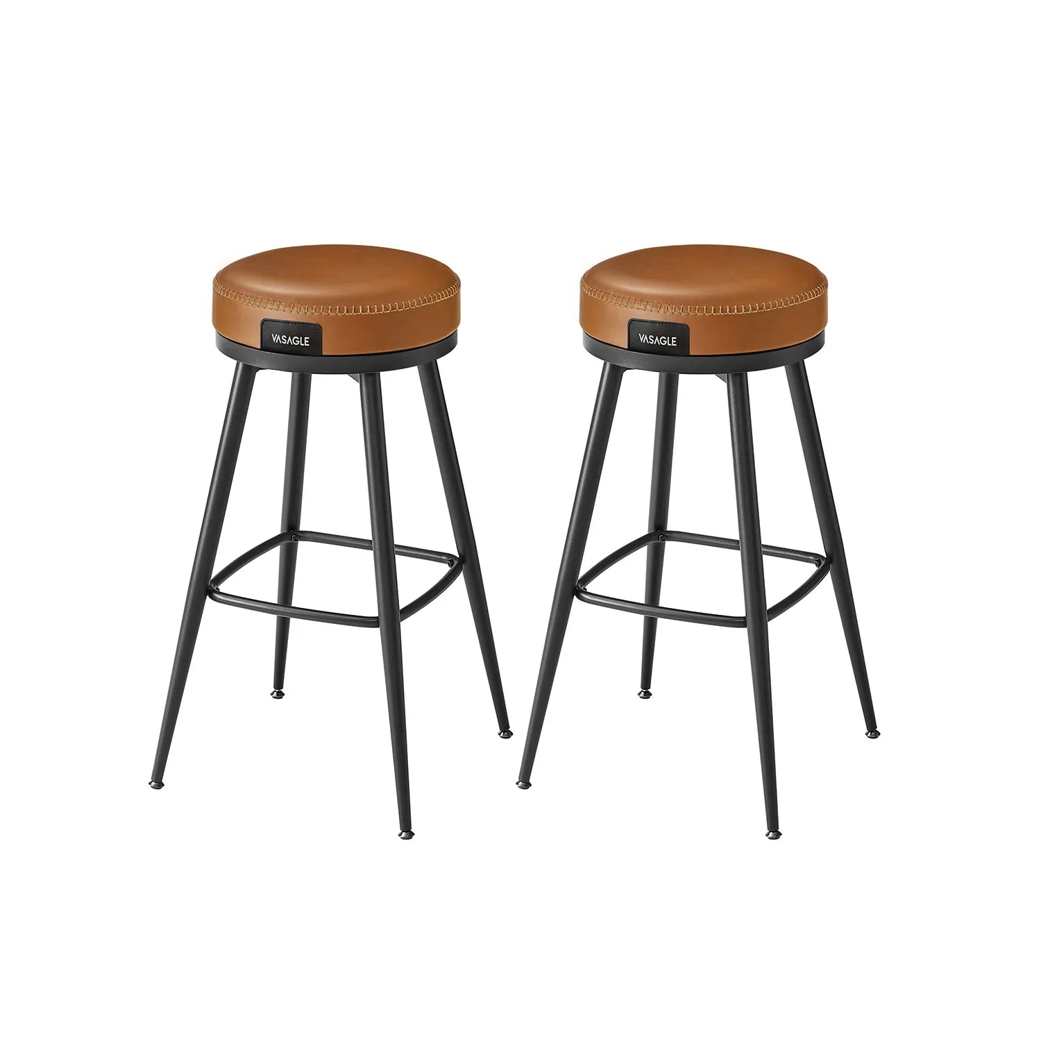 EKHO Colección - Juego de 2 Taburetes de Bar