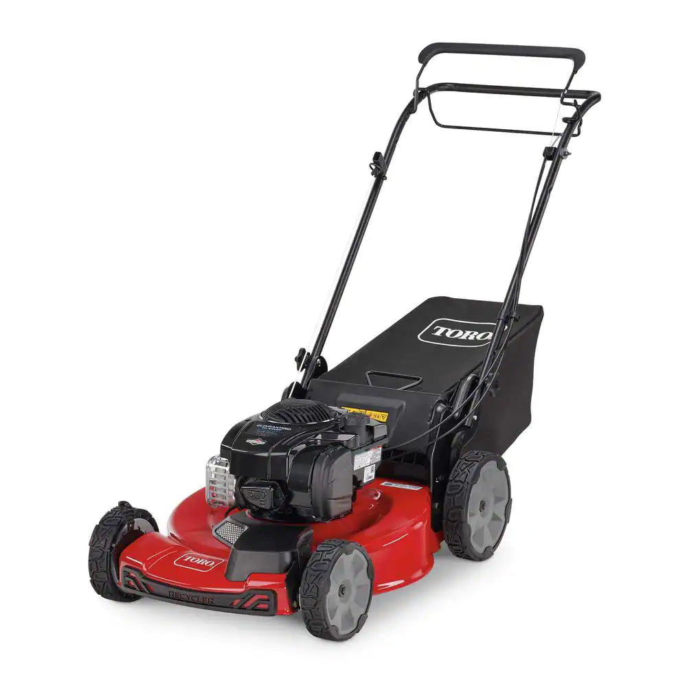 2025 Cortacésped autoportado con tracción delantera Briggs & Stratton High Wheel Recycler con gran recipiente de recogida