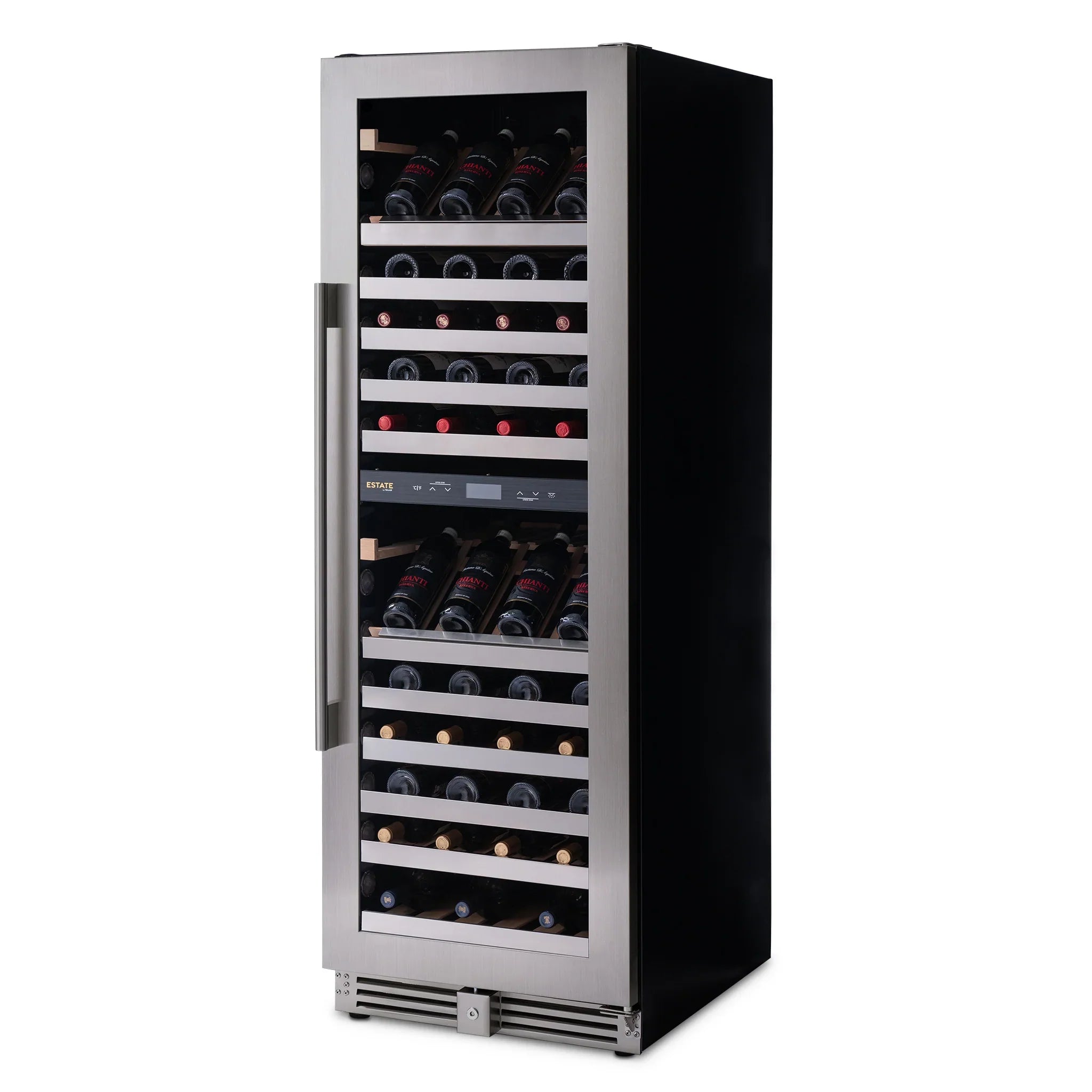 2025 Refrigerador de Vinos Independiente Newair ESTATE – Acero Inoxidable (160 botellas)