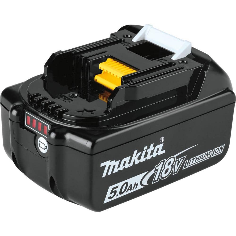 2025 Paquete de Batería de 18V LXT y Cargador Rápido Optimum (5.0Ah) con bono 18V LXT Sin Escobillas Cortadora/Amoladora Angular BL1850BDC2XAG04