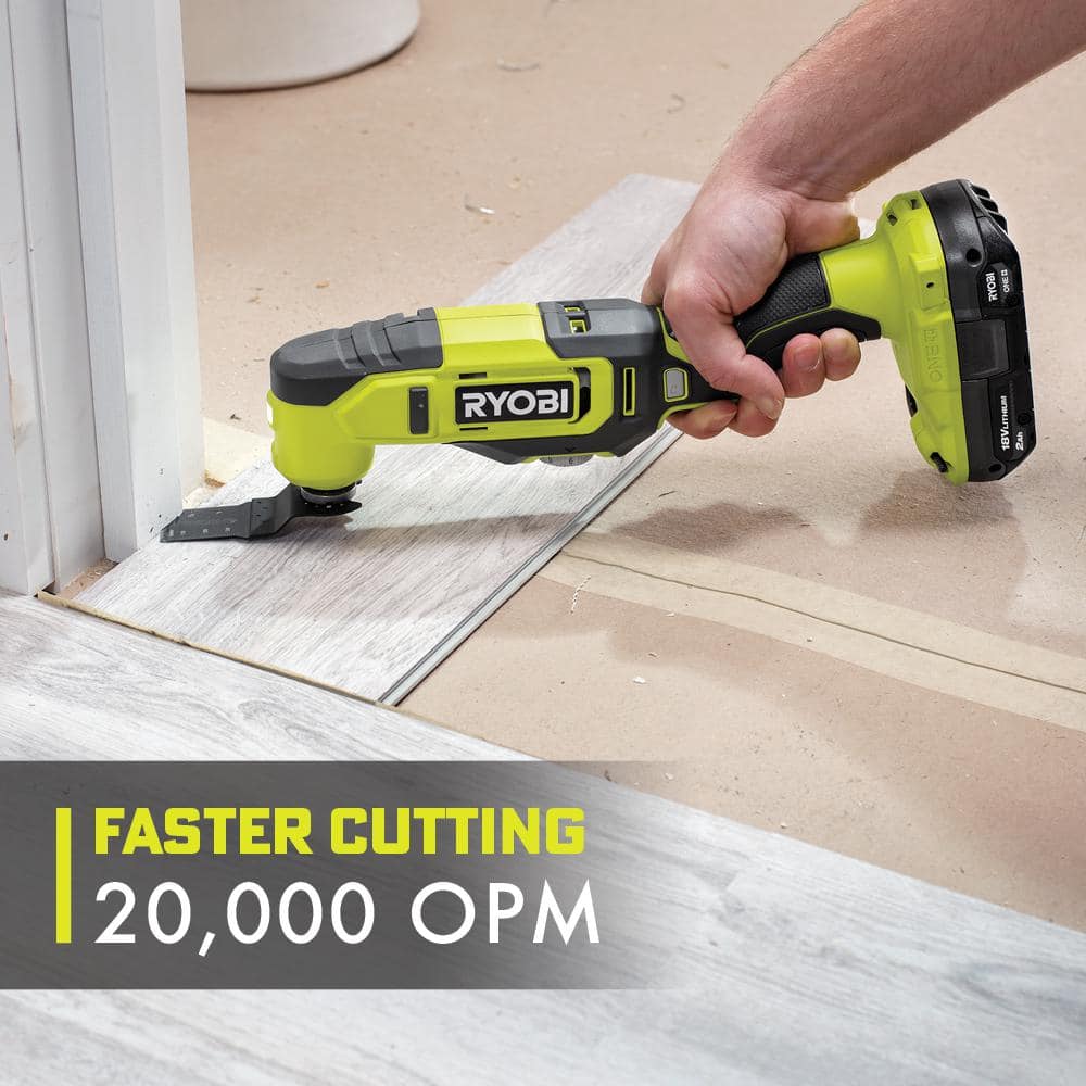 2025 Kit combinado RYOBI ONE+ 18V inalámbrico con 6 herramientas, baterías y cargador