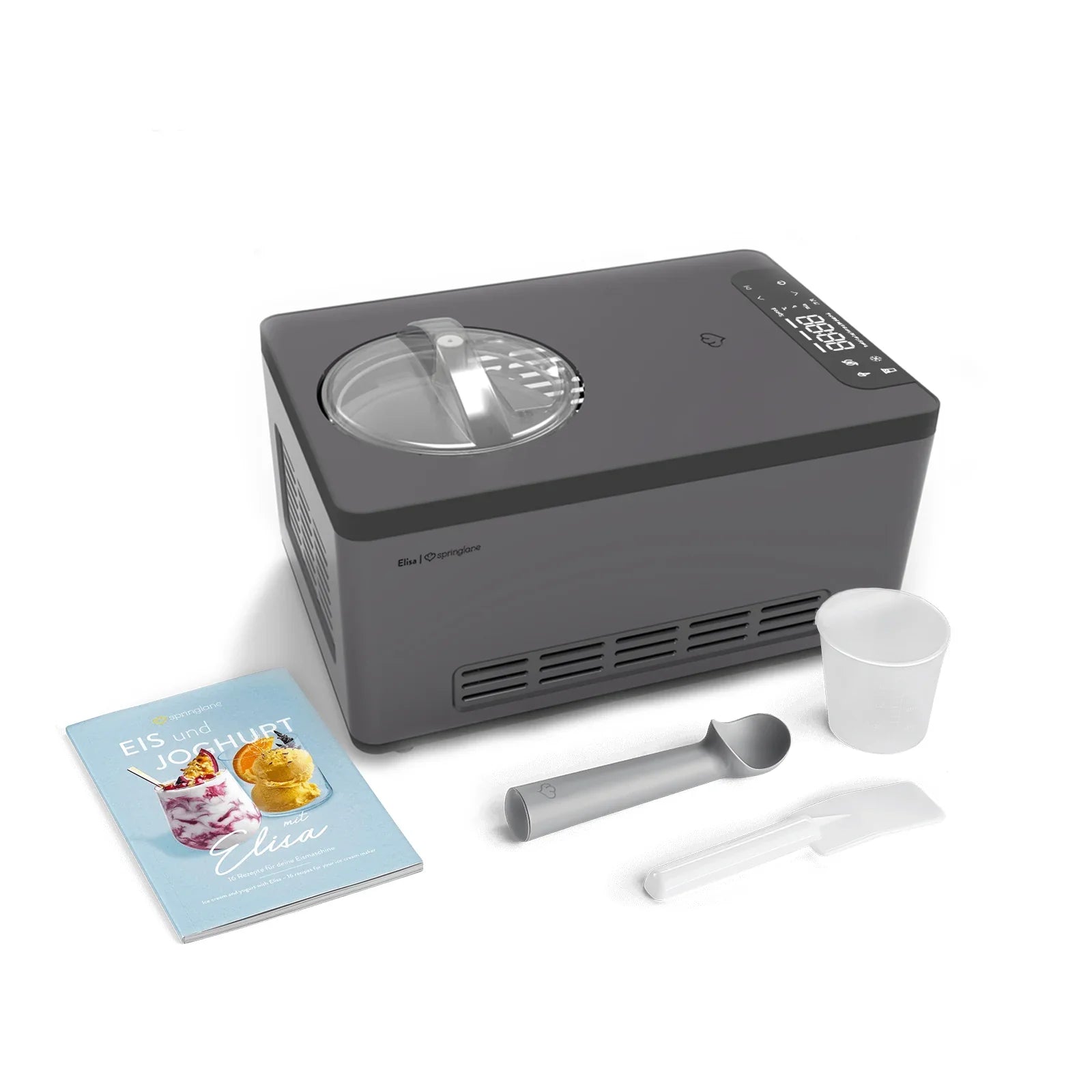 2025 Heladera Elisa 2,0 litros – Negra o Plateada