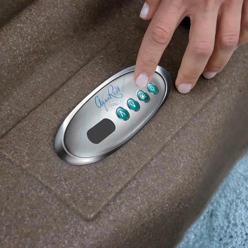 2025 Aquarest Spas, Spa Jet Square Plug and Play con ozonizador