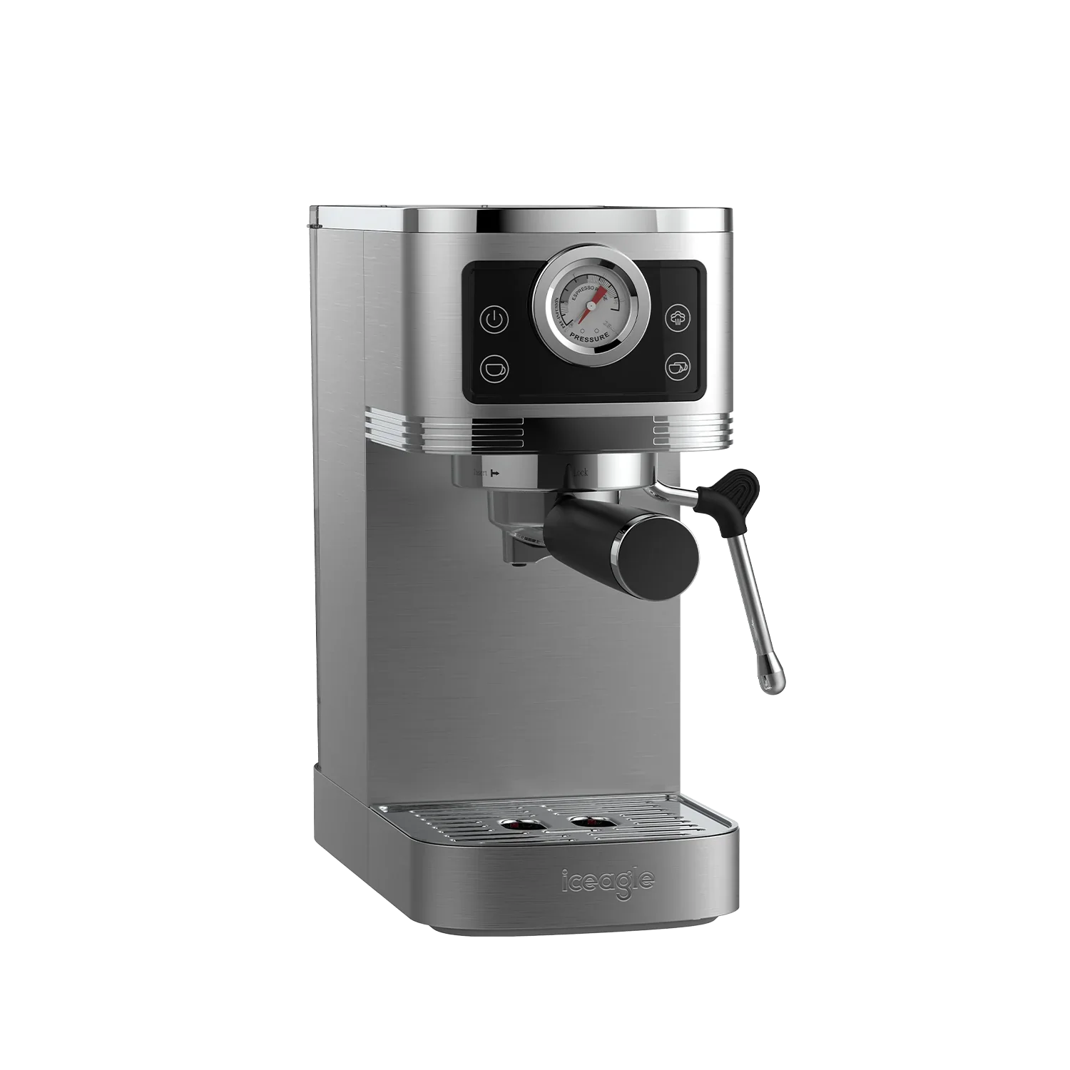 2025 Máquina de espresso Iceagle CM1660B con vaporera – 1350 W