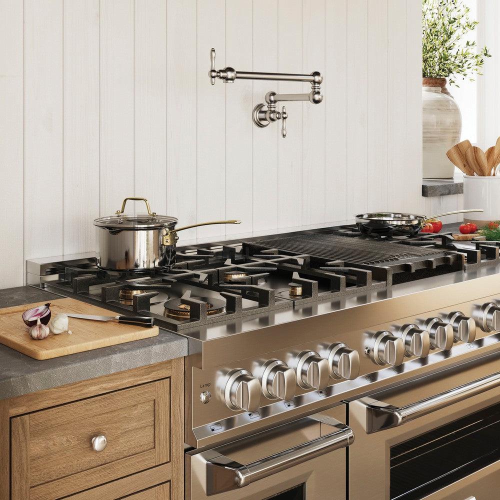 Set de Cocina de 10 Piezas en Acero Inoxidable No Tóxico ZLINE (CWSETL-ST-10)
