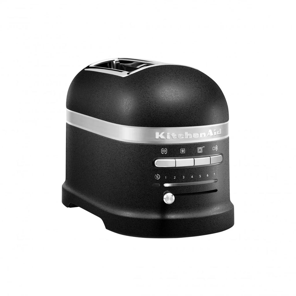2025 Set de desayuno KitchenAid Artisan con hervidor 5KEK1522, tostadora de 2 ranuras 5KMT2204 y soporte para panecillos