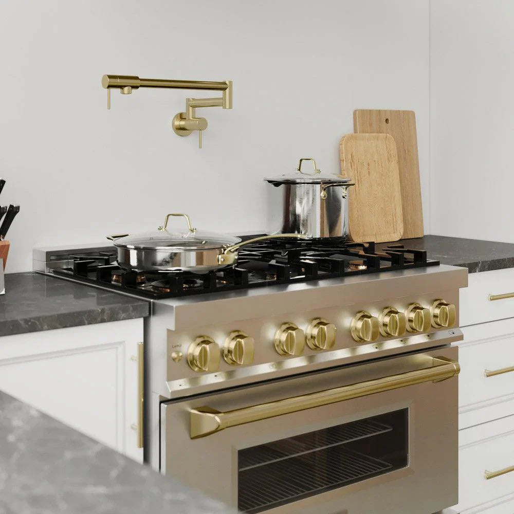2025 Set de Cocina ZLINE de 10 Piezas en Acero Inoxidable No Tóxico (CWSETL-ST-10)