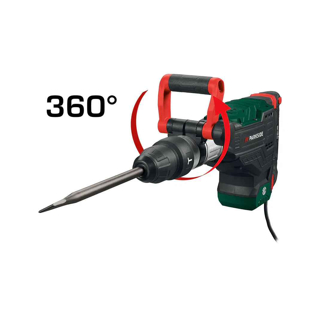 2025 PARKSIDE Taladro Perforador + SDS »PAH 1700 C3«