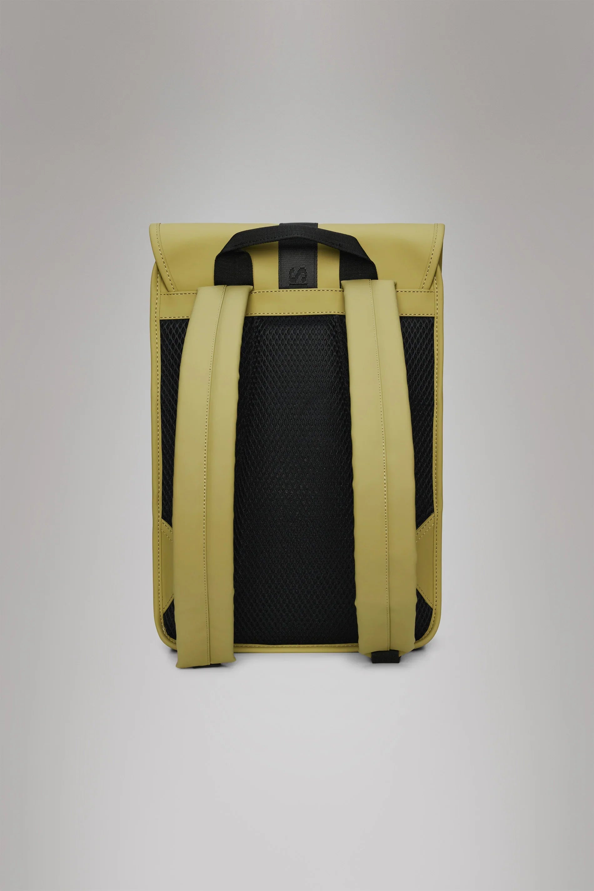 2025 Trail Backpack Mini – Mochila de Día Repelente al Agua (15") con Solapa y Hebilla de Goma – Tejido PU – Compartimento Acolchado para Portátil