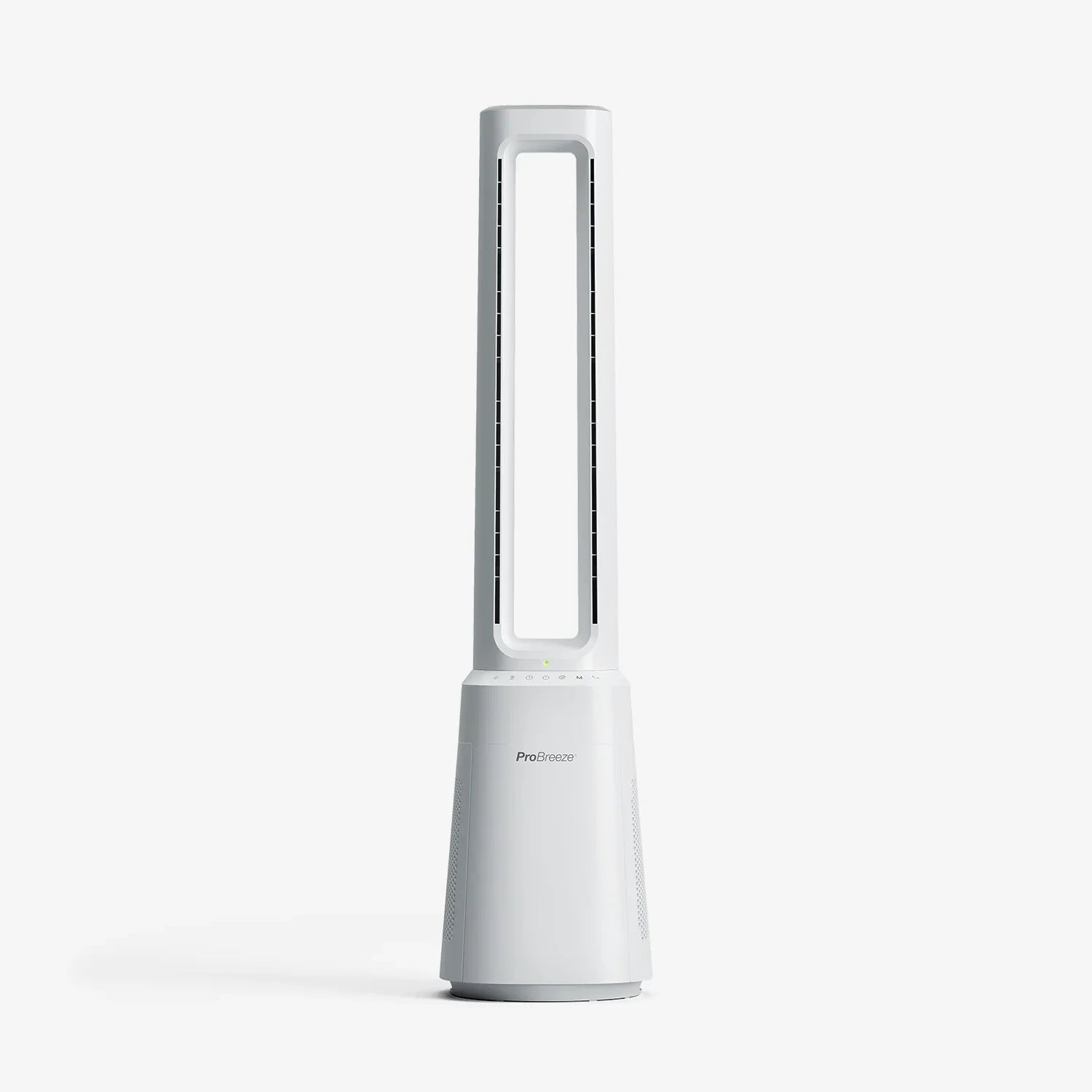 Ventilador torre sin aspas premium OmniAir 41" con purificador de aire - Blanco