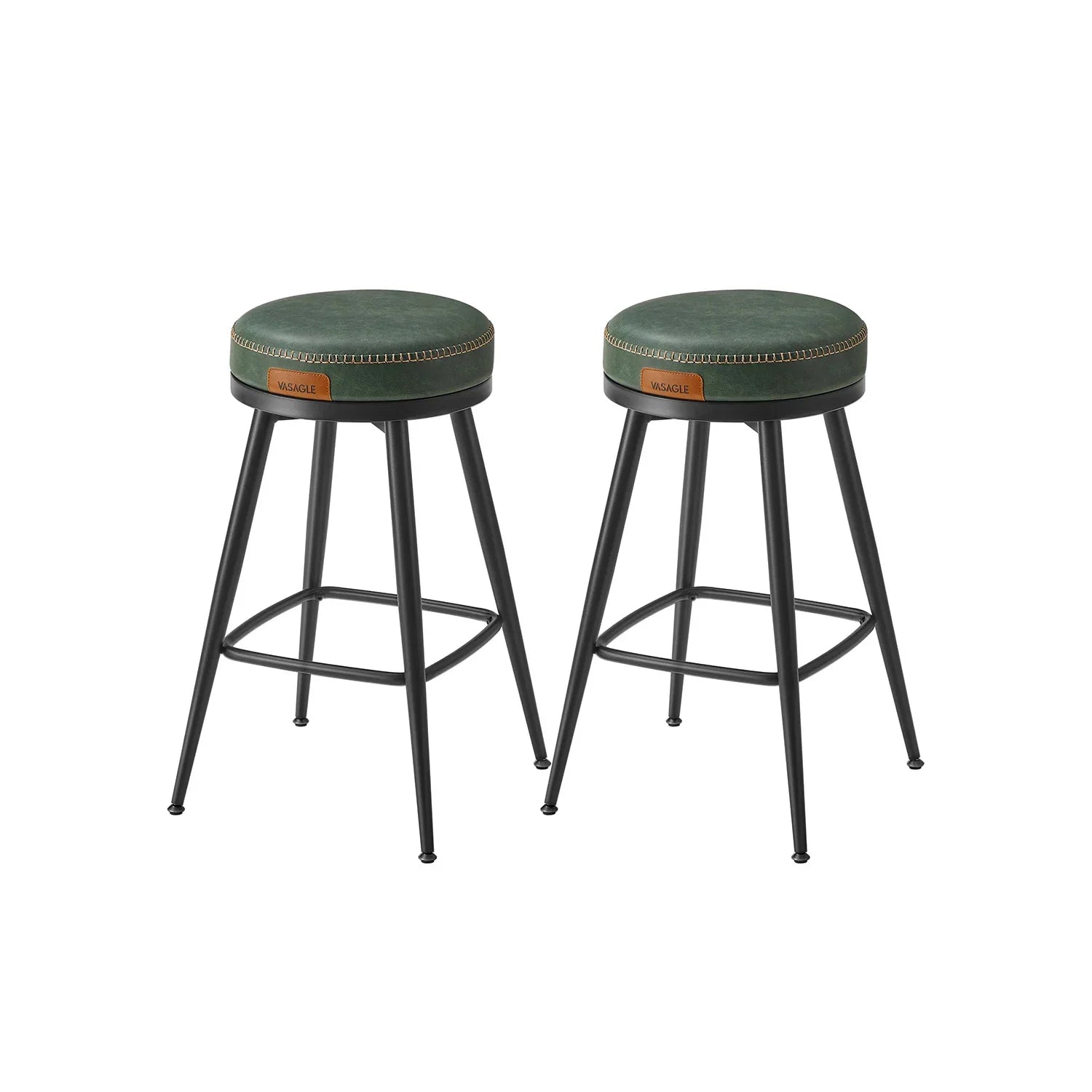 EKHO Colección - Juego de 2 Taburetes de Bar