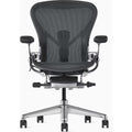 2025 Aeron Remastered - Silla de oficina tamaño B, cromo